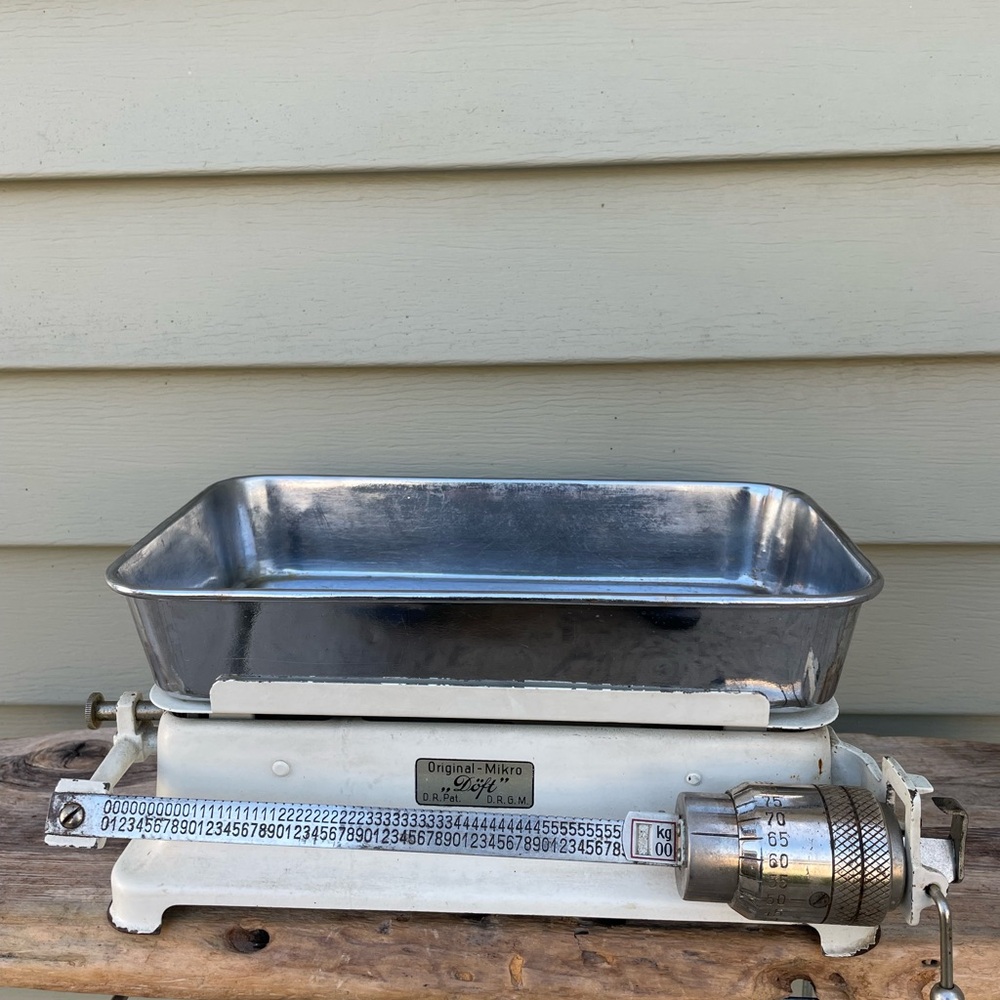 Vintage German kitchen scale